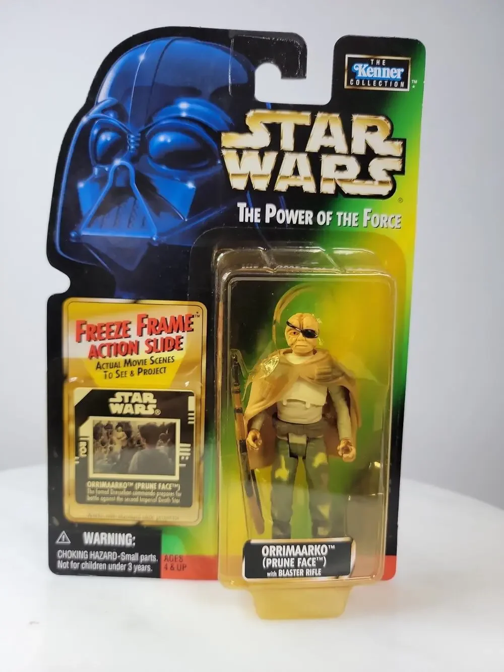 STAR WARS POWER OF THE FORCE ORRIMAARKO PRUNE FACE Figure Freeze Frame POTF 1998